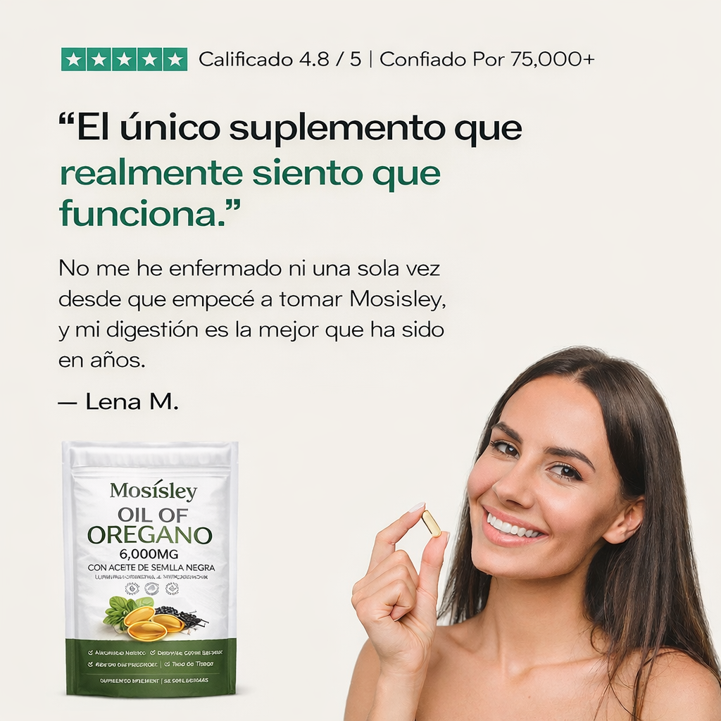 Mosisley - Oil Of Oregano Softgels